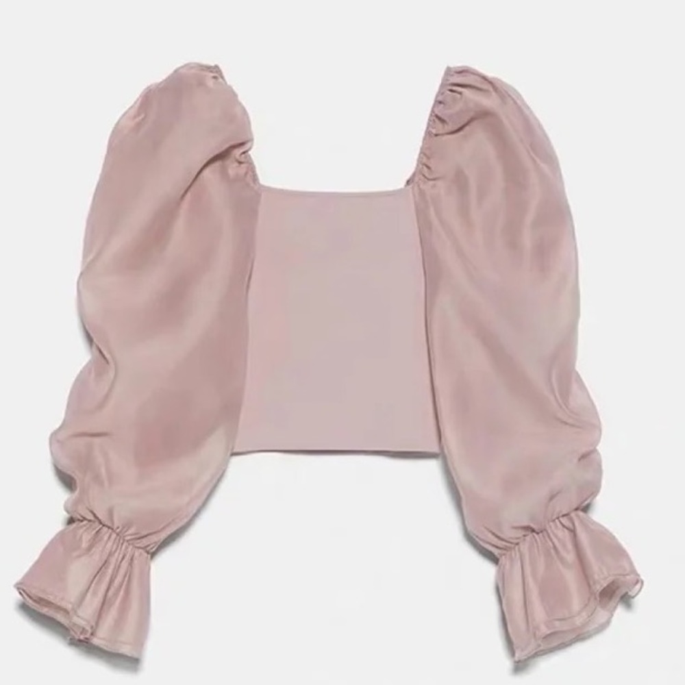 Zara puff top